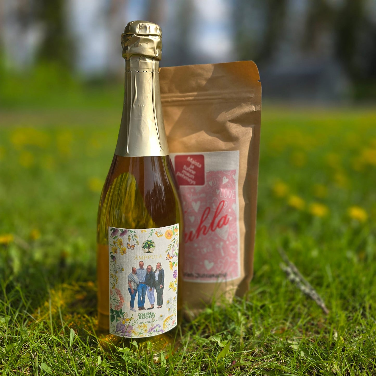 Åmppulan Omena Kuohu omalla etiketillä